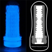 Светящийся в темноте мастурбатор Lumino Play Masturbator Ribbed - Lovetoy - в Уфе купить с доставкой