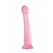 Розовый нереалистичный фаллоимитатор Jelly Dildo XL - 22 см. - Toyfa Basic купить с доставкой в интернет-магазине Orgasmix в Уфе Розовый нереалистичный фаллоимитатор Jelly Dildo XL - 22 см. - Toyfa Basic