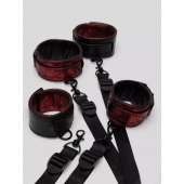 Изысканный набор фиксаций на кровати Reversible Under Mattress Restraint Set - Fifty Shades of Grey - купить с доставкой в Уфе