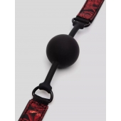 Кляп-шар на двусторонних ремешках Reversible Silicone Ball Gag - Fifty Shades of Grey - купить с доставкой в Уфе