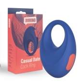 Синее эрекционное кольцо RRRING Casual Date Cock Ring - FeelzToys - в Уфе купить с доставкой