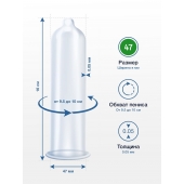 Презервативы MY.SIZE размер 47 - 10 шт. - My.Size - купить с доставкой в Уфе Презервативы MY.SIZE размер 47 - 10 шт. - My.Size - купить с доставкой в Уфе