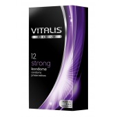 Презервативы с утолщённой стенкой VITALIS PREMIUM strong - 12 шт. - Vitalis - купить с доставкой в Уфе