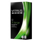 Презервативы увеличенного размера VITALIS PREMIUM x-large - 12 шт. - Vitalis - купить с доставкой в Уфе