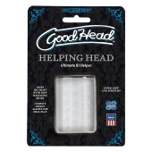 Прозрачный мастурбатор HELPING HEAD - Doc Johnson - в Уфе купить с доставкой