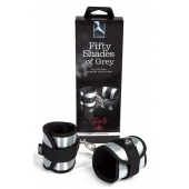 Серо-черные наручники Totally His - Fifty Shades of Grey - купить с доставкой в Уфе