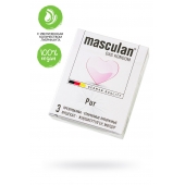 Супертонкие презервативы Masculan Pur - 3 шт. - Masculan - купить с доставкой в Уфе