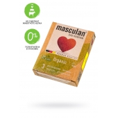 Экологически чистые презервативы Masculan Organic - 3 шт. - Masculan - купить с доставкой в Уфе