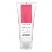 Смазка на водной основе Mixgliss Kiss с ароматом земляники - 70 мл. - Mixgliss - купить с доставкой в Уфе