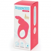 Розовое эрекционное виброкольцо Happy Rabbit Rechargeable Rabbit Cock Ring - Happy Rabbit - в Уфе купить с доставкой