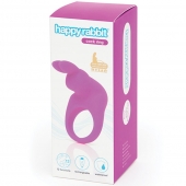 Фиолетовое эрекционное виброкольцо Happy Rabbit Rechargeable Rabbit Cock Ring - Happy Rabbit - в Уфе купить с доставкой