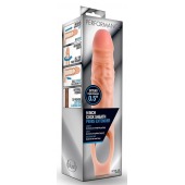Телесная насадка на пенис 9 Inch Cock Sheath Extender - 22,2 см. - Blush Novelties - в Уфе купить с доставкой