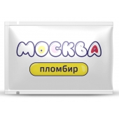 Универсальная смазка с ароматом пломбира  Москва Вкусная  - 10 мл. - Москва - купить с доставкой в Уфе