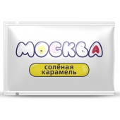 Универсальная смазка с ароматом солёной карамели  Москва Вкусная  - 10 мл. - Москва - купить с доставкой в Уфе