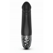 Черный вибратор с электростимуляцией Real Deal Neal - 16,5 см. - MyStim - купить с доставкой в Уфе