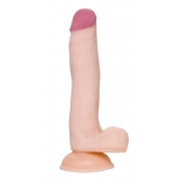 Телесный фаллоимитатор-реалистик Minc - 21 см. - A-toys купить с доставкой в интернет-магазине Orgasmix в Уфе Телесный фаллоимитатор-реалистик Minc - 21 см. - A-toys