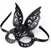 Черная ажурная маска  Зайка  с ушками - Crazy Handmade - купить с доставкой в Уфе Черная ажурная маска  Зайка  с ушками - Crazy Handmade - купить с доставкой в Уфе