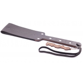 Гладкий мягкий удлиненный пэддл с заклепками - 32 см. - Crazy Handmade - купить с доставкой в Уфе Гладкий мягкий удлиненный пэддл с заклепками - 32 см. - Crazy Handmade - купить с доставкой в Уфе