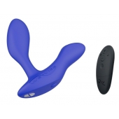 Синий анальный вибратор We-Vibe Vector+ - We-vibe - в Уфе купить с доставкой