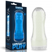 Светящийся в темноте мастурбатор Lumino Play Masturbator Pocketed - Lovetoy - в Уфе купить с доставкой