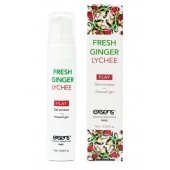 Возбуждающий гель Fresh Ginger Lychee Arousal Gel - 15 мл. - Exsens - купить с доставкой в Уфе