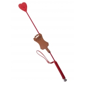 Стек с красным наконечником-сердечком - 70 см. - Sitabella - купить с доставкой в Уфе Стек с красным наконечником-сердечком - 70 см. - Sitabella - купить с доставкой в Уфе