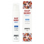 Возбуждающий гель Raspberry Mint с ароматом малины и мяты - 15 мл. - Exsens - купить с доставкой в Уфе
