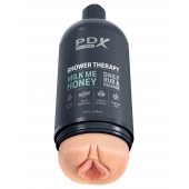 Телесный мастурбатор-вагина Shower Therapy Milk Me Honey - Pipedream - в Уфе купить с доставкой