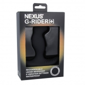 Черный вибромассажер простаты Nexus G-Rider+ - 12,6 см. - Nexus Range - в Уфе купить с доставкой