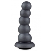 Серая насадка-ёлочка PLATINUM 4,5’’ - 12,5 см. - LOVETOY (А-Полимер) - купить с доставкой в Уфе