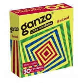 Микс-набор из 30 презервативов Ganzo Mixed - Ganzo - купить с доставкой в Уфе