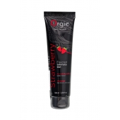Интимный гель на водной основе Lube Tube Strawberry с клубничным вкусом - 100 мл. - ORGIE - купить с доставкой в Уфе