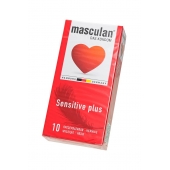 Презервативы Masculan Sensitive plus - 10 шт. - Masculan - купить с доставкой в Уфе