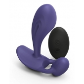 Темно-синий вибромассажер Witty P G Vibrator with Remote Control - Love to Love - в Уфе купить с доставкой