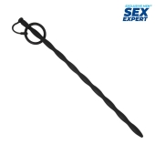 Черный стимулятор уретры Sex Expert - Sex Expert - купить с доставкой в Уфе