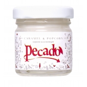 Массажная свеча Caramel   Popcorn - 35 мл. - Pecado - купить с доставкой в Уфе