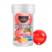 Лубрикант на масляной основе Hot Ball Plus с охлаждающе-разогревающим эффектом (2 шарика по 3 гр.) - HotFlowers - купить с доставкой в Уфе