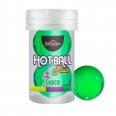 Лубрикант на силиконовой основе Hot Ball Plus с покалывающим эффектом (2 шарика по 3 гр.) - HotFlowers - купить с доставкой в Уфе