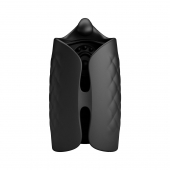 Черный мастурбатор с вибростимуляцией головки Black Glans Trainer - Baile - в Уфе купить с доставкой