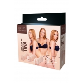 Набор из 3 мастурбаторов The Girl Next Door Tina - Dream Toys - в Уфе купить с доставкой