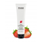 Лубрикант на водной основе Nuei Inlube с алоэ вера и ароматом клубники - 100 мл. - Nuei cosmetics - купить с доставкой в Уфе