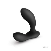 Чёрный перезаряжаемый стимулятор простаты Bruno Black - Lelo - в Уфе купить с доставкой