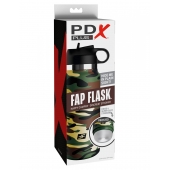 Мастурбатор в камуфляжной колбе Fap Flask - Pipedream - в Уфе купить с доставкой