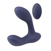 Синий массажер простаты с двумя моторами P-Bliss - Lola Games - в Уфе купить с доставкой