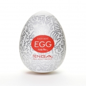 Мастурбатор-яйцо Keith Haring EGG PARTY - Tenga - в Уфе купить с доставкой