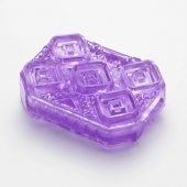 Фиолетовый мастурбатор-стимулятор Tenga Uni Amethyst - Tenga - в Уфе купить с доставкой