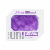 Фиолетовый мастурбатор-стимулятор Tenga Uni Amethyst - Tenga - в Уфе купить с доставкой