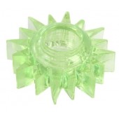 Зеленое эрекционное кольцо-солнце - Toyfa Basic - в Уфе купить с доставкой