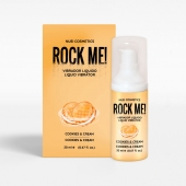 Жидкий вибратор Nuei Rock Me! с ароматом печенья и сливок - 20 мл. - Nuei cosmetics - купить с доставкой в Уфе