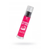 Массажное масло 2-в-1 с разогревающим эффектом и вкусом клубники со сливками - 50 мл. - Secret Play - купить с доставкой в Уфе